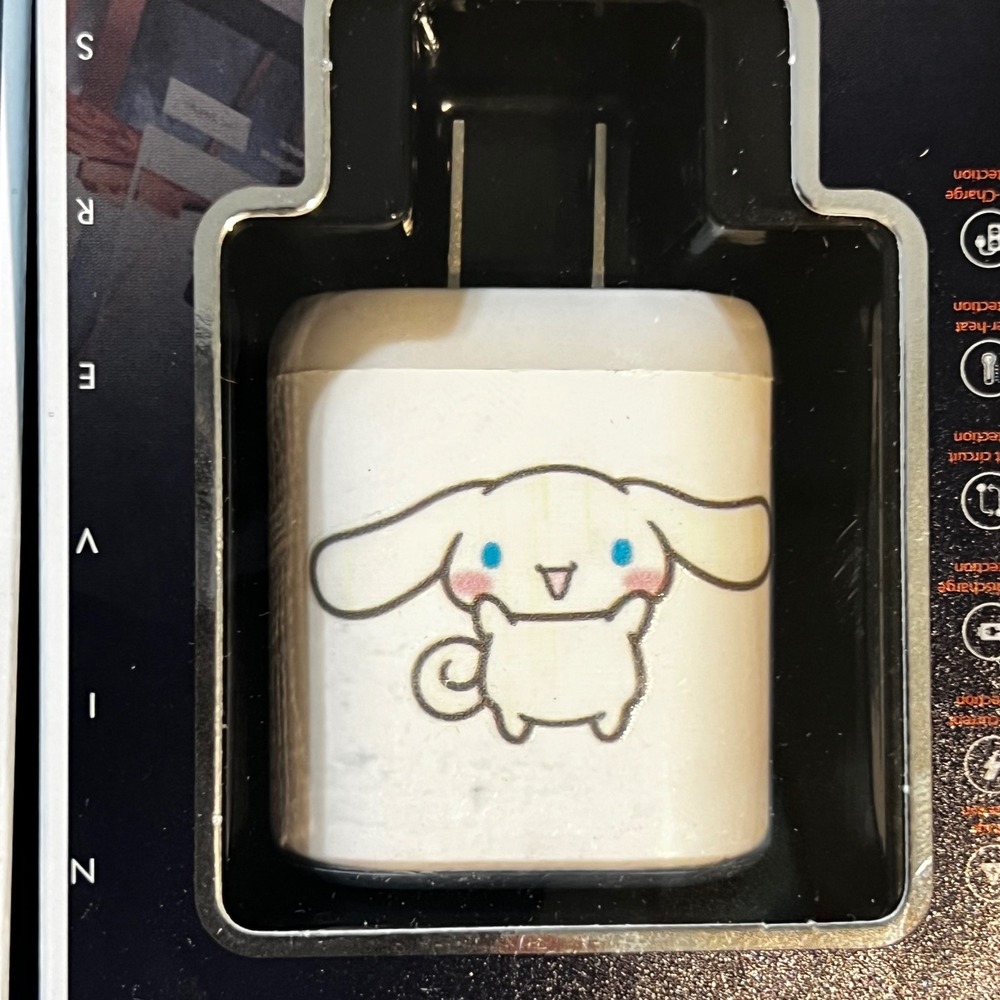 iCharger 5pc Anime Wall Charger Set Deku Kakashi Cinnamoroll Pochacco Multi - Picture 6 of 7